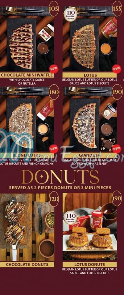 Waffle Tone menu prices