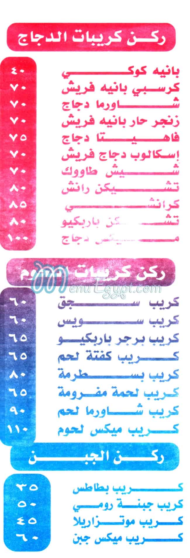 والي الشام  عمرانيه مصر منيو بالعربى