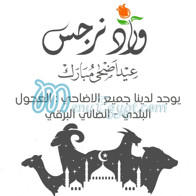 منيو ورد نرجس