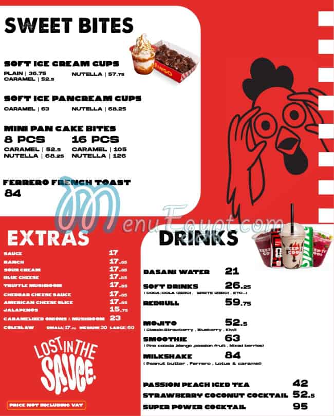 Wingo menu Egypt 2