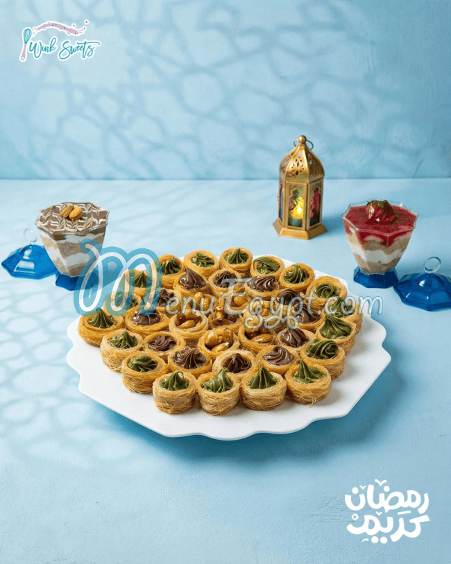 Wink Sweet menu prices