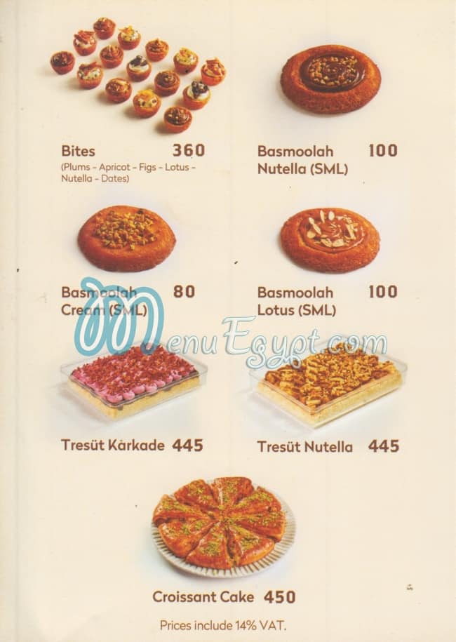 zalatimo menu