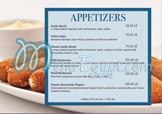 Zanillis menu Egypt 8