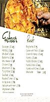 Amora Lounge menu Egypt 1