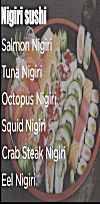 BOTO Sushi menu Egypt