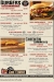 Bistro menu