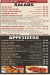 Bistro online menu