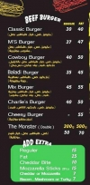 Break Zone menu