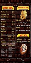 Burgeer point menu