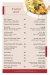 Cafe Pro's menu