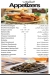 Chef Sarhan menu Egypt