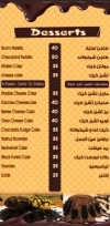 Chocoland delivery menu