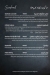Cortigiano menu Egypt 5