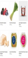 Gourmet online menu