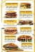 Manny's Burger menu
