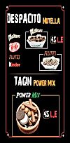 Power Mix menu