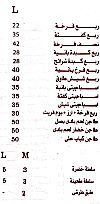 Tabark Grill menu Egypt