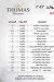 Thomas Patisserie menu Egypt