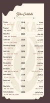 Yoka Cafe menu Egypt