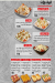 Action Pizza menu