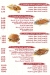 Aleppo Shawerma menu