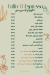 August menu