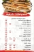 Baba Abdo menu