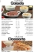 Chef Sarhan menu Egypt