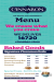 Cinnabon menu