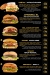 Daddys Burger delivery menu