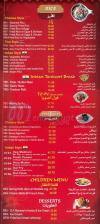 Dragon menu Egypt