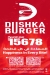 Dushka Burger menu