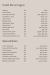 Farida menu Egypt 5