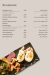 Farida menu