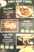 Fish and Chips menu Egypt 4