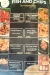 Fish and Chips menu