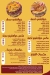 Hawawshino menu Egypt