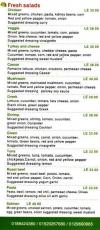 Fresco menu prices