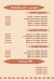 Koka menu