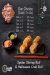 L Sushi delivery menu