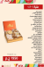 La Pomme menu Egypt 1