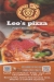 Leo s  Pizza menu