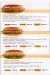 Manny's Burger menu Egypt