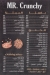 MR. Crunchy menu Egypt