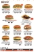 OX Burger menu