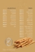 Palme Bakery menu Egypt