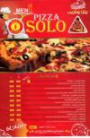 Pizza Solo menu
