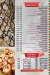 Pronto menu prices