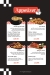 Retro Burger menu