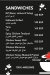 Second cup menu Egypt 9